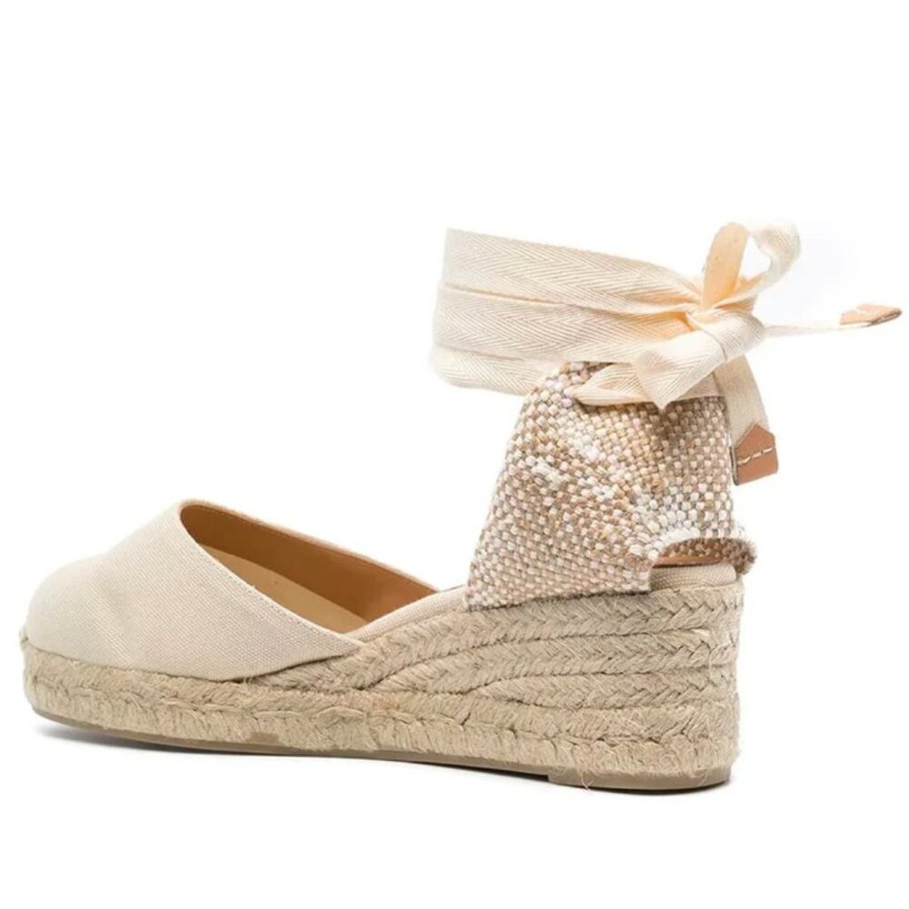 Castaner Carina Ankle Strapped Wedge Espadrilles